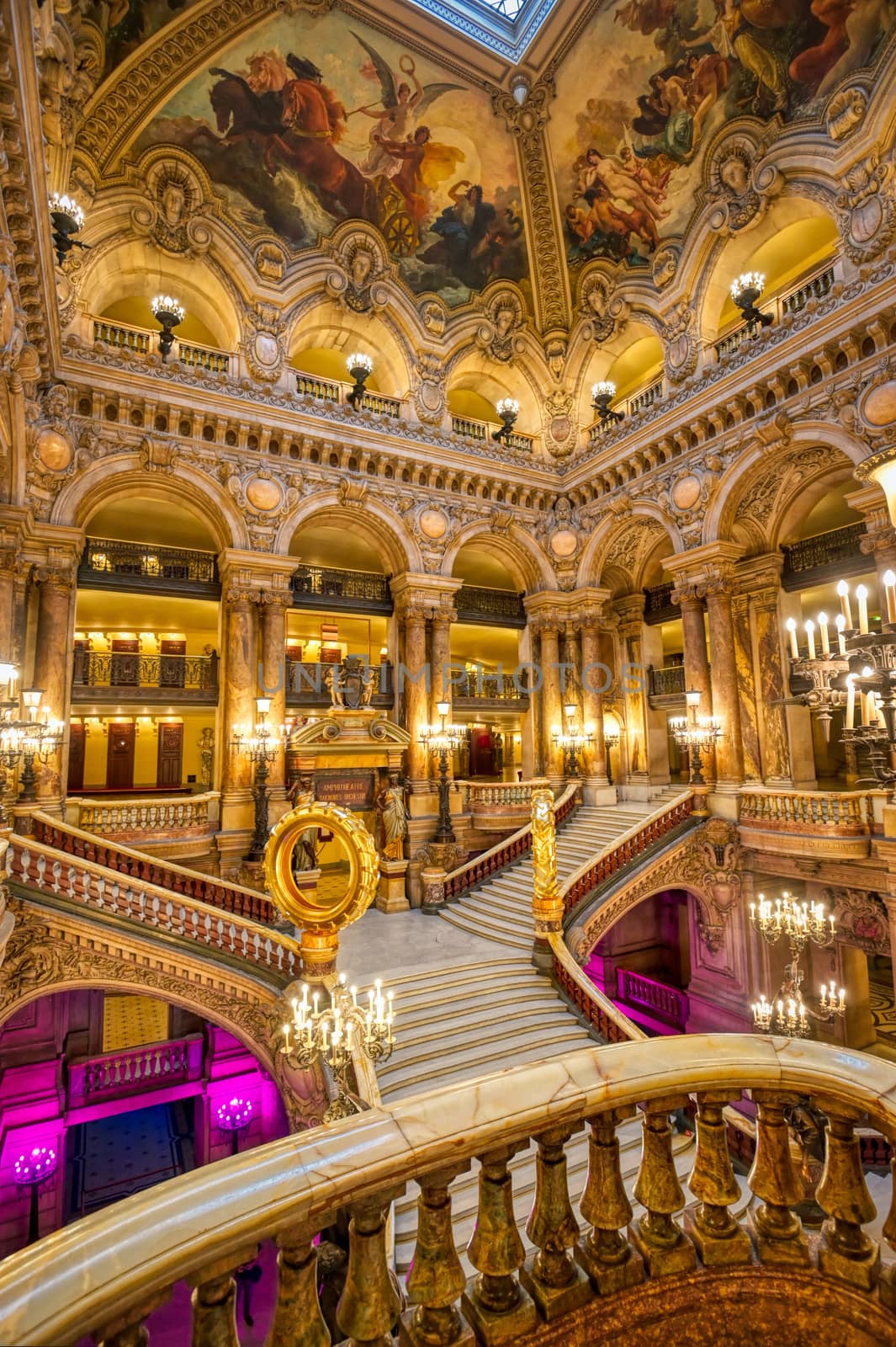 Palais Garnier in Paris, France by jbyard22