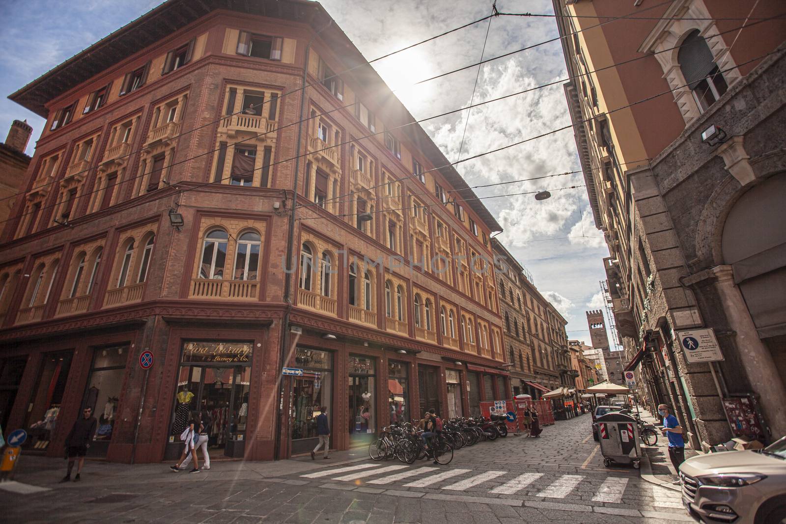 Historic building in Bologna a famous Italian city by pippocarlot