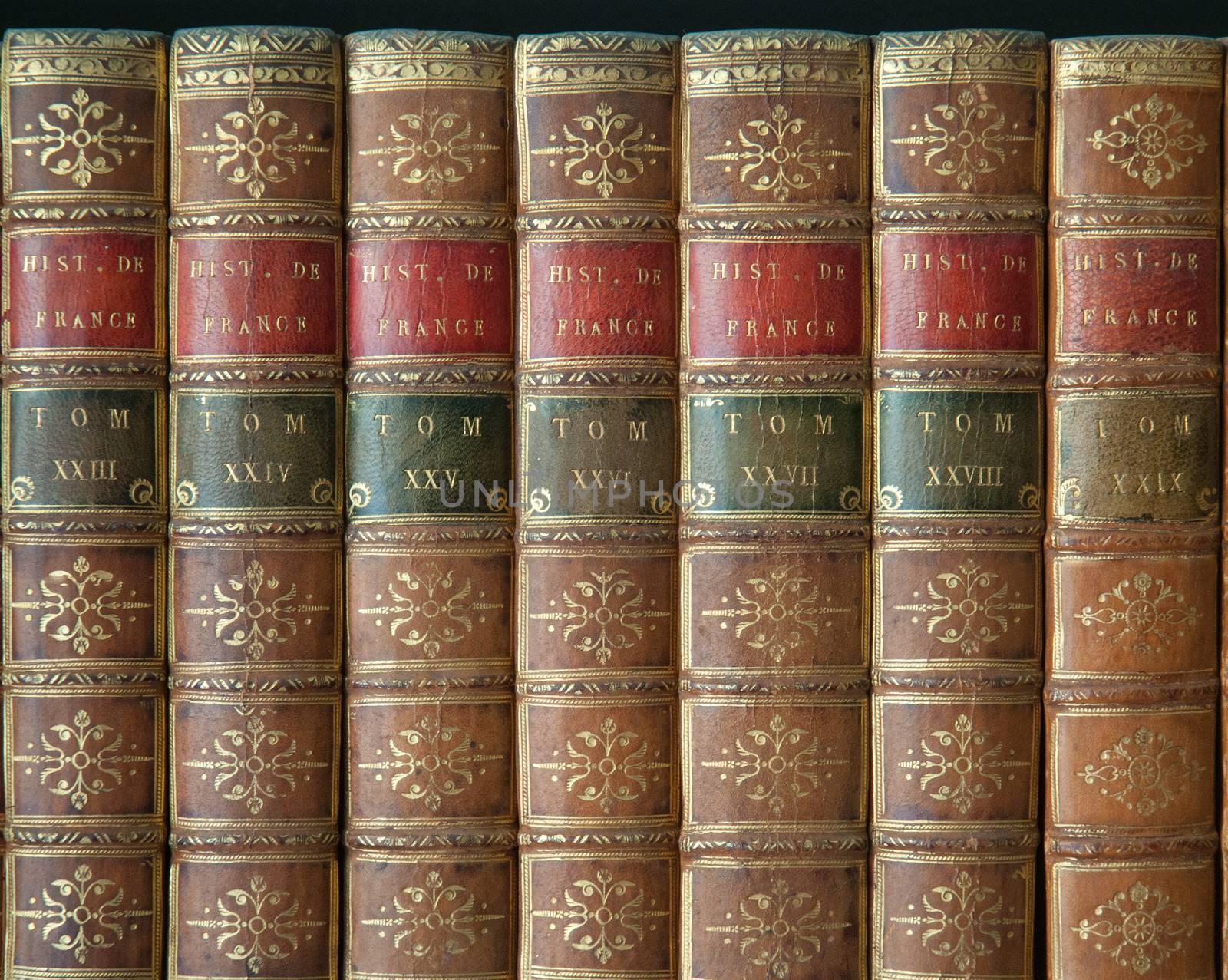 Old Books on a shelf