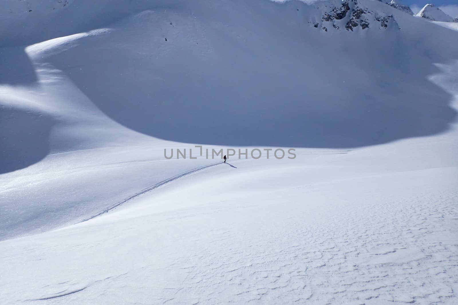 Casaccia, Switzerland: winter landscape, Lareccio canals and Colombe pass