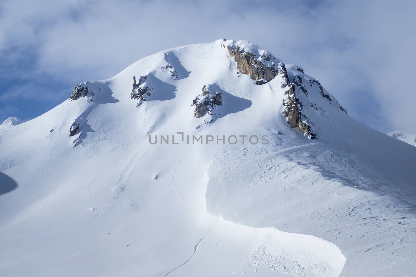 winter landscape, Lareccio canals and Colombe pass by mauro_piccardi