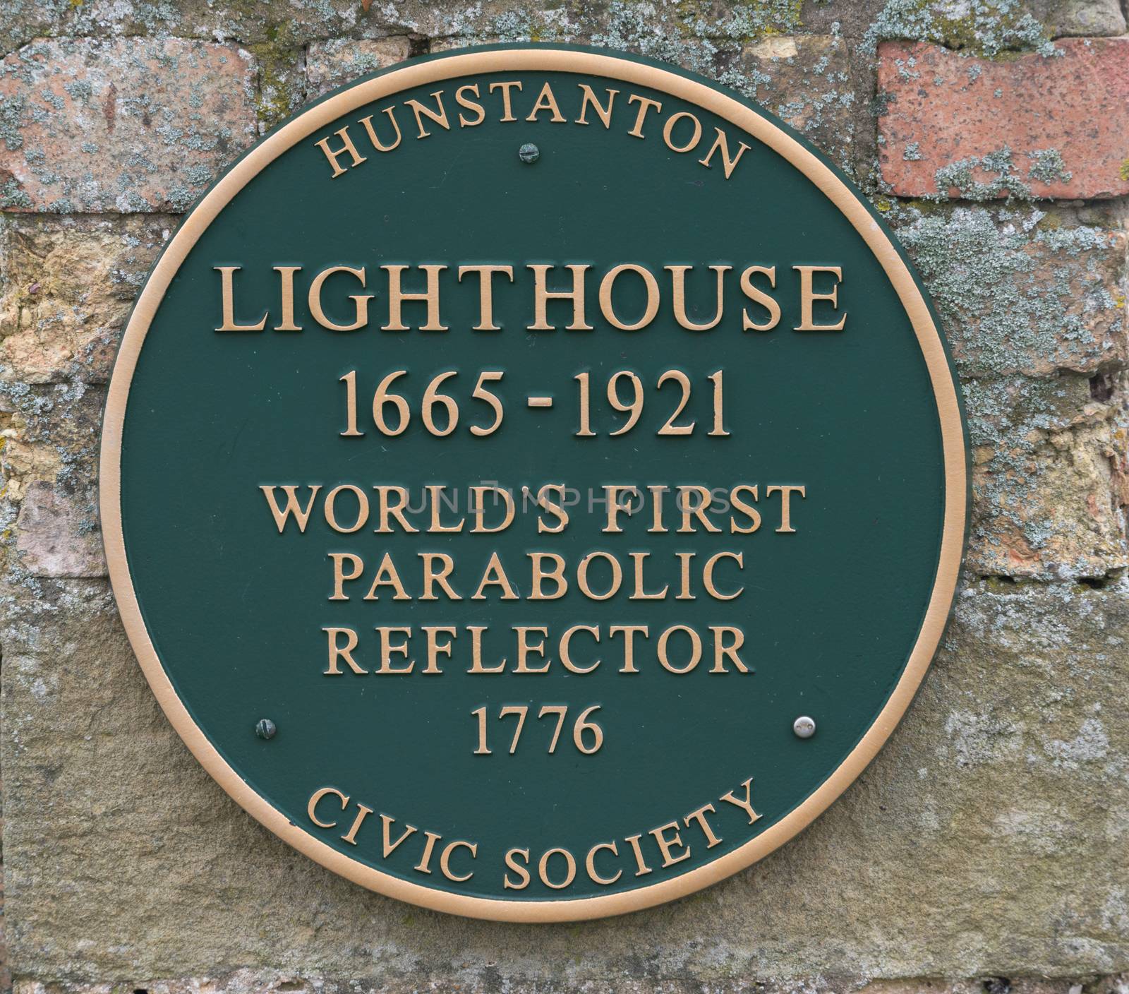 Hunstanton Lighthouse Plaque by TimAwe