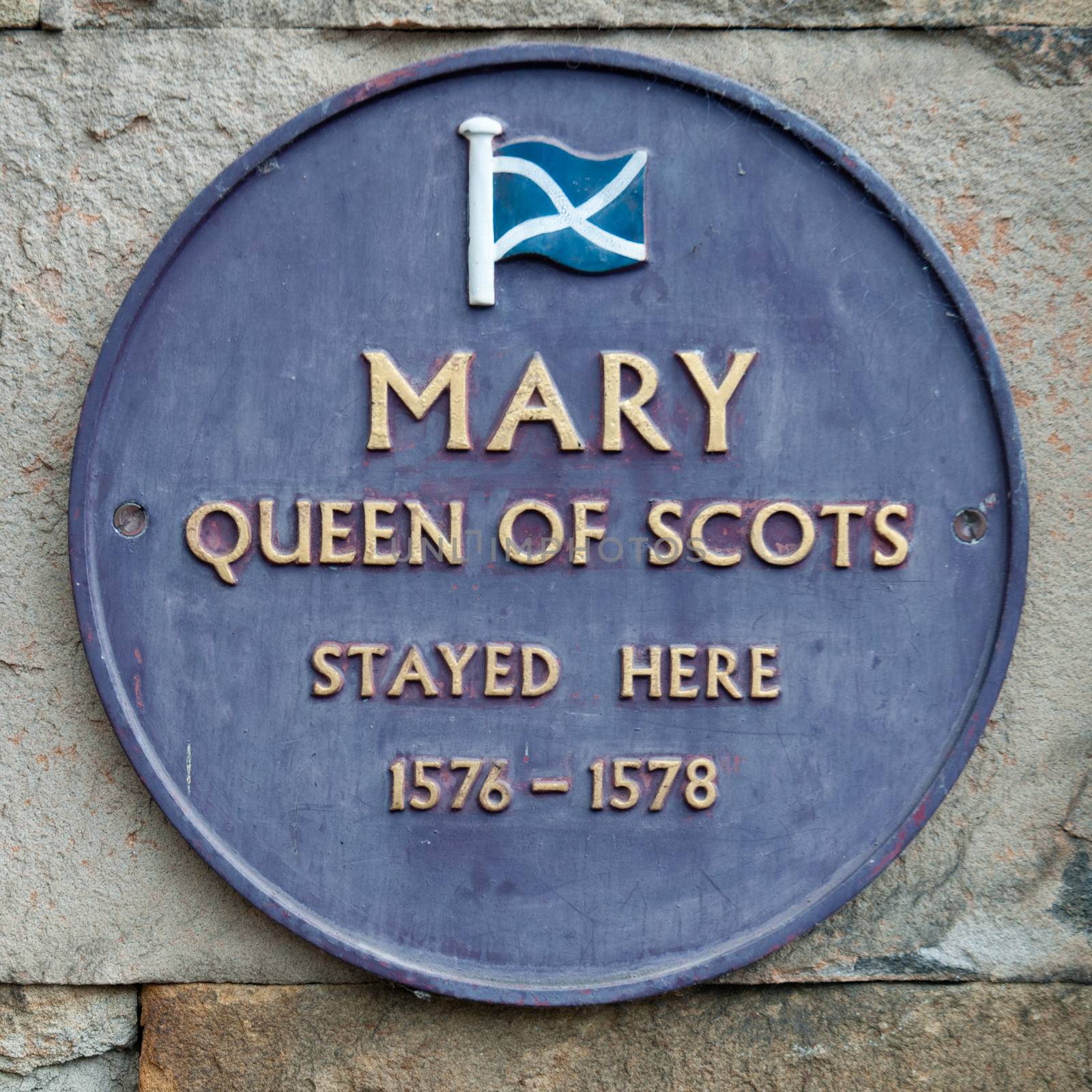 Plaque to commemorate Mary Queen of Scots stay in Buxton