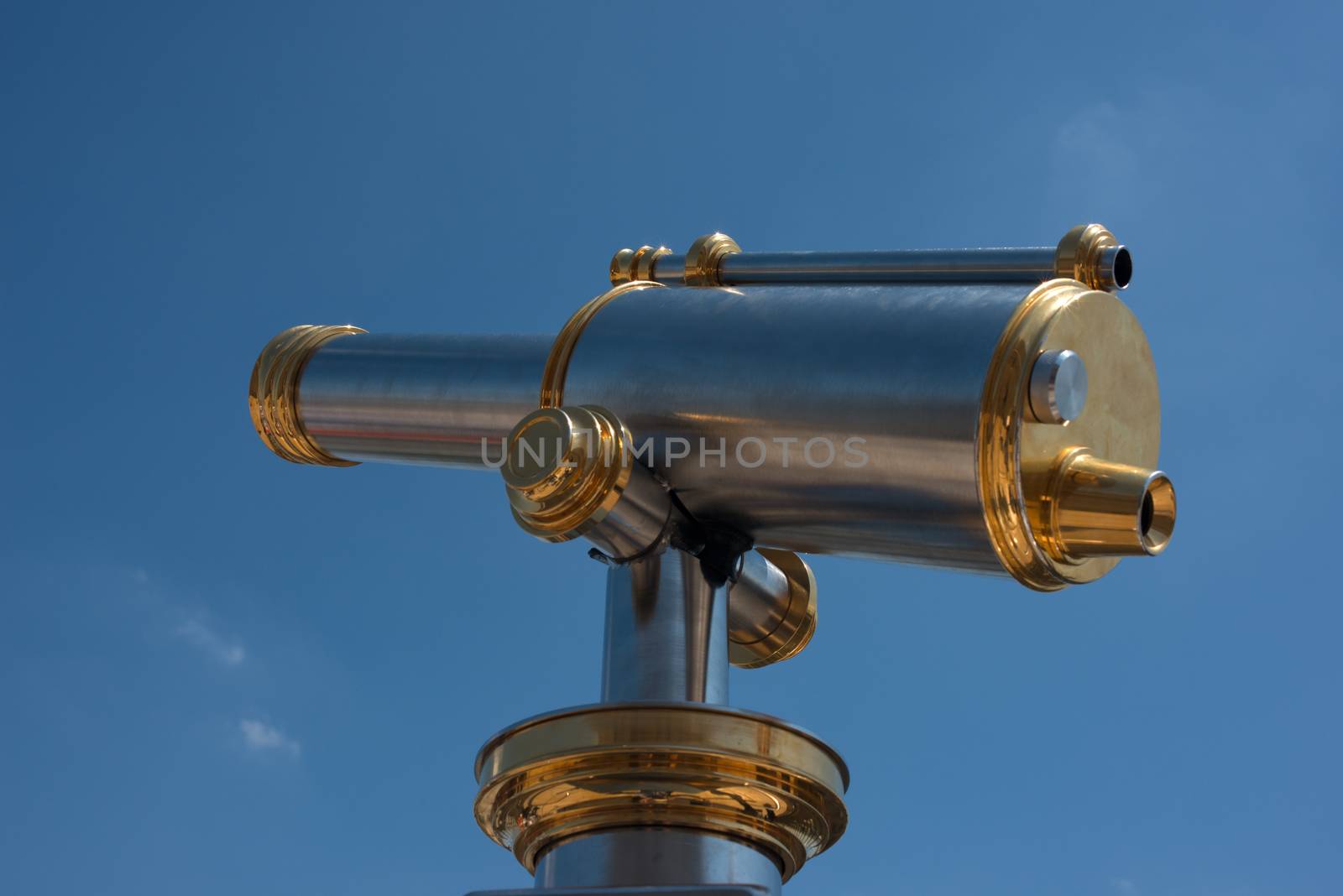 Silver & Brass Telescope by TimAwe