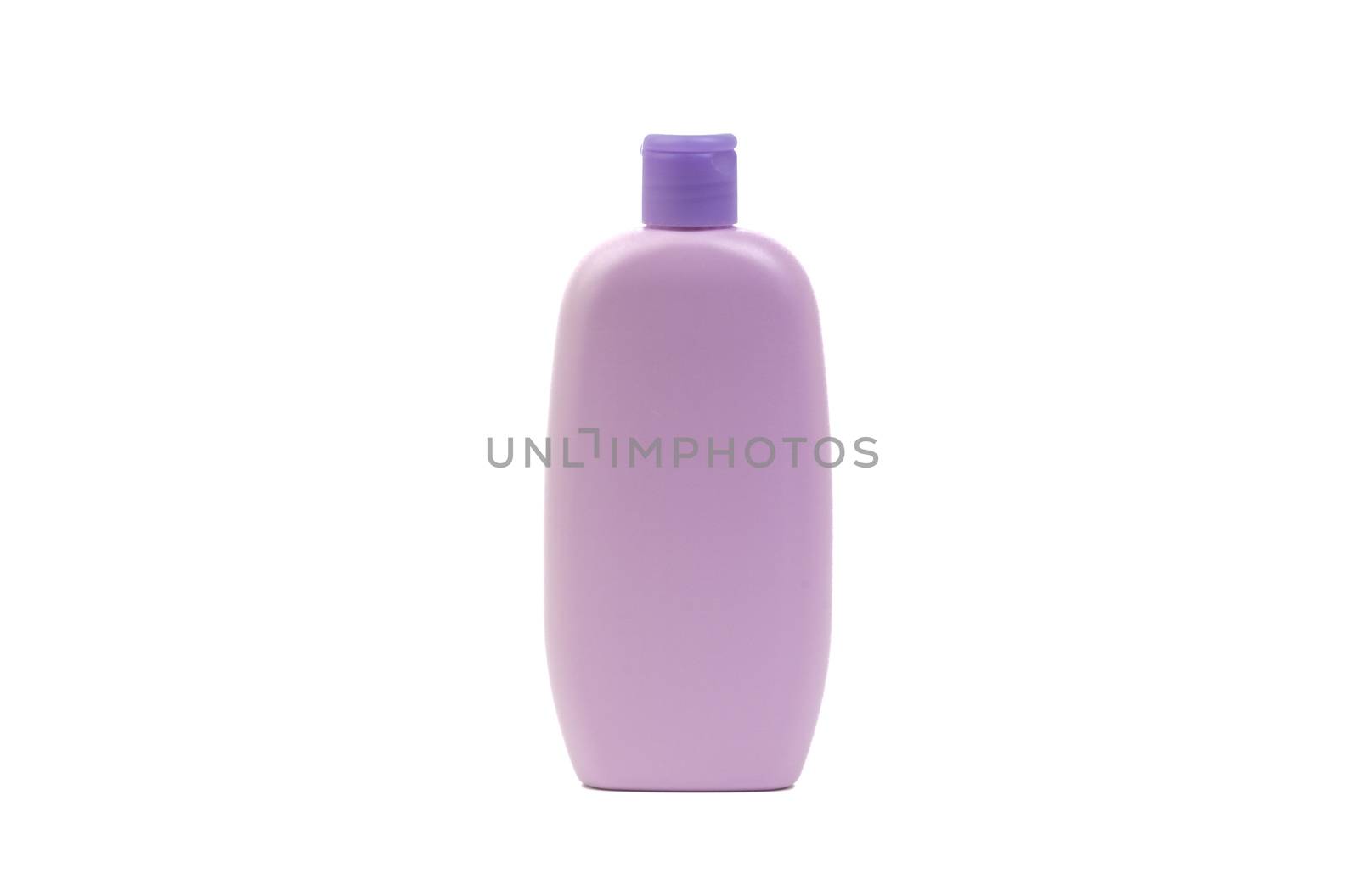 Baby lotion or shampoo bottle isolated on white background.  by silverwings