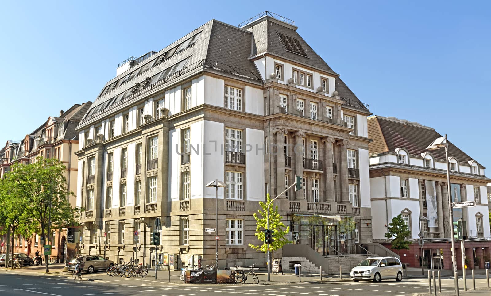 FRANKFURT AM MAIN, GERMANY - JULY 2, 2015: Old architecture of Frankfurt am Main, Germany.

Frankfurt am Main, Germany - July 2, 2015: Old architecture of Frankfurt am Main, Germany. Frankfurt is the city with a 2012 population of 704,449.