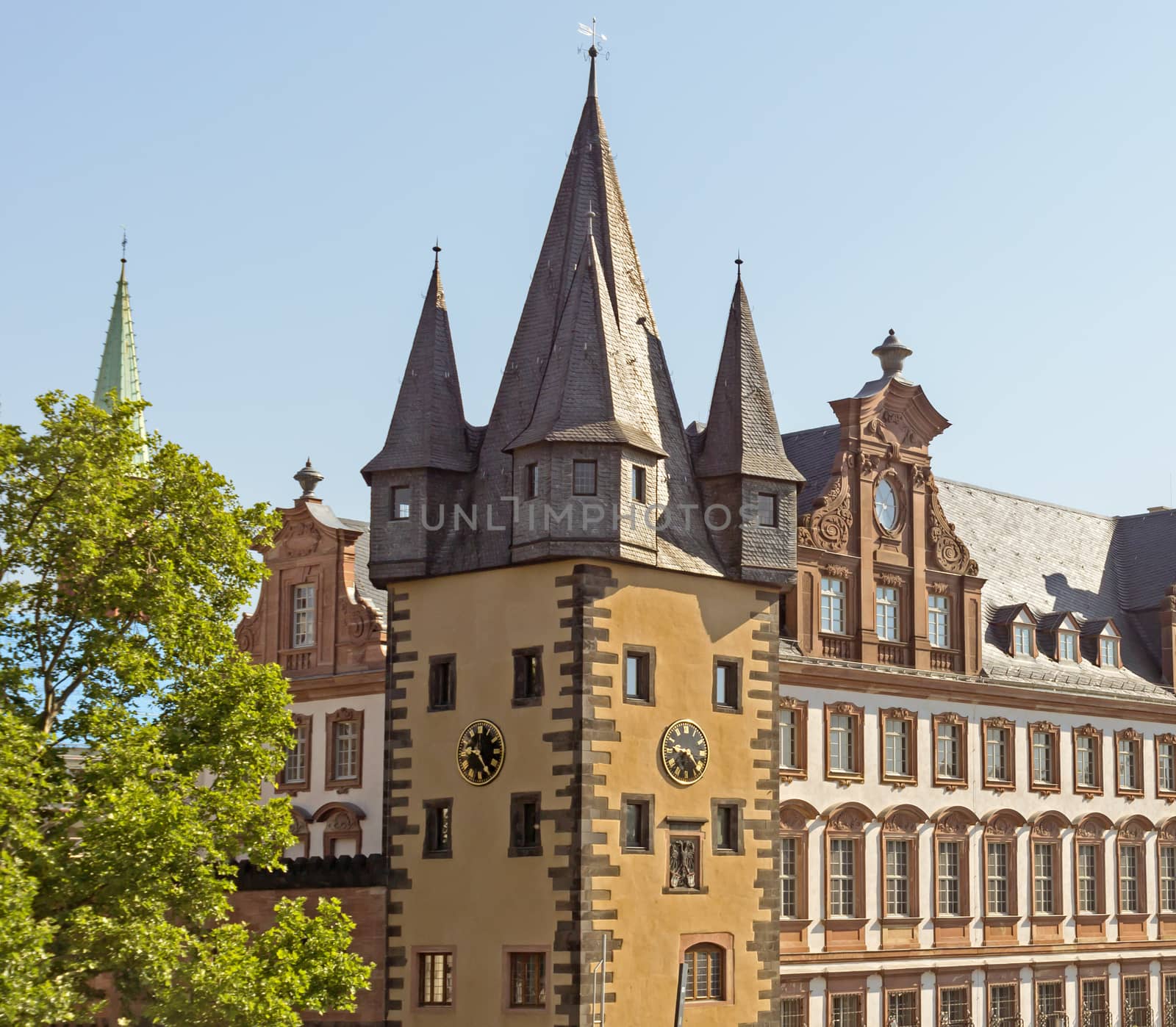 History museum in the old town of Frankfurt am Main, Germany.