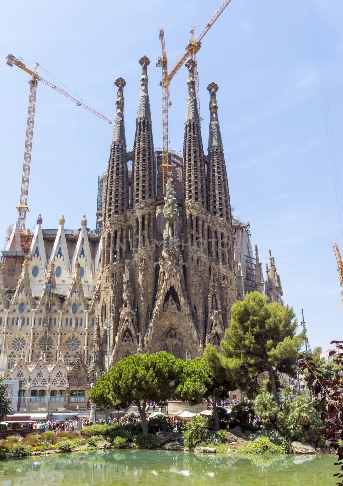 Sagrada Familia Barcelona by Venakr