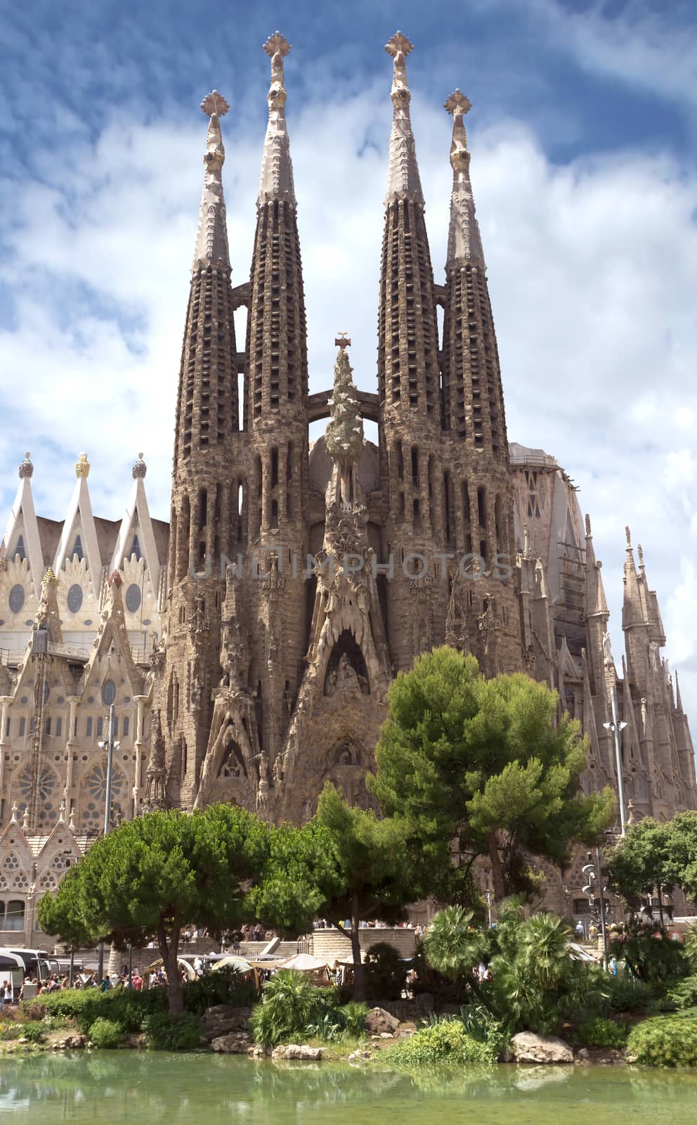 Sagrada Familia Barcelona by Venakr