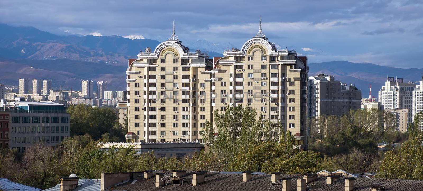 Almaty - Modern architecture by Venakr