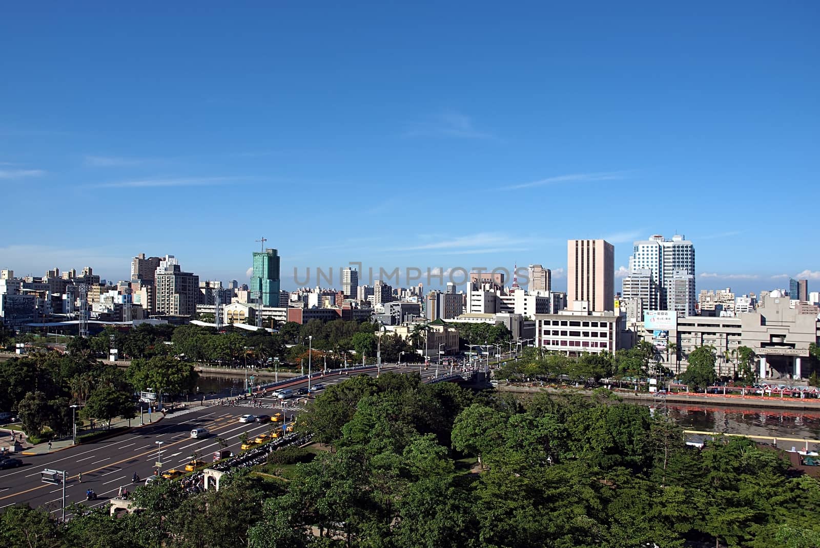 Panoramic View of Kaohsiung City by shiyali