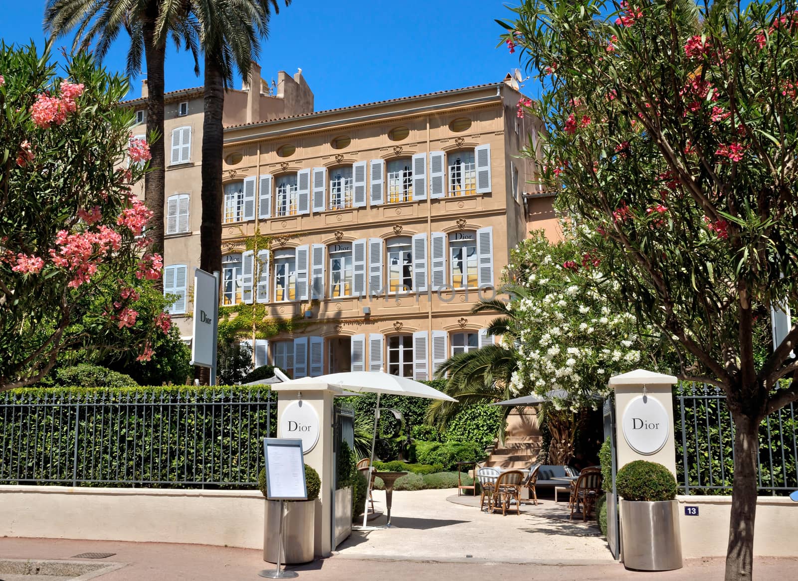 SAINT TROPEZ, FRANCE - JUNE 5, 2014: Architecture of Saint Tropez city in French Riviera, France.

Saint Tropez, France - June 5, 2014: Architecture of Saint Tropez city in French Riviera, France.