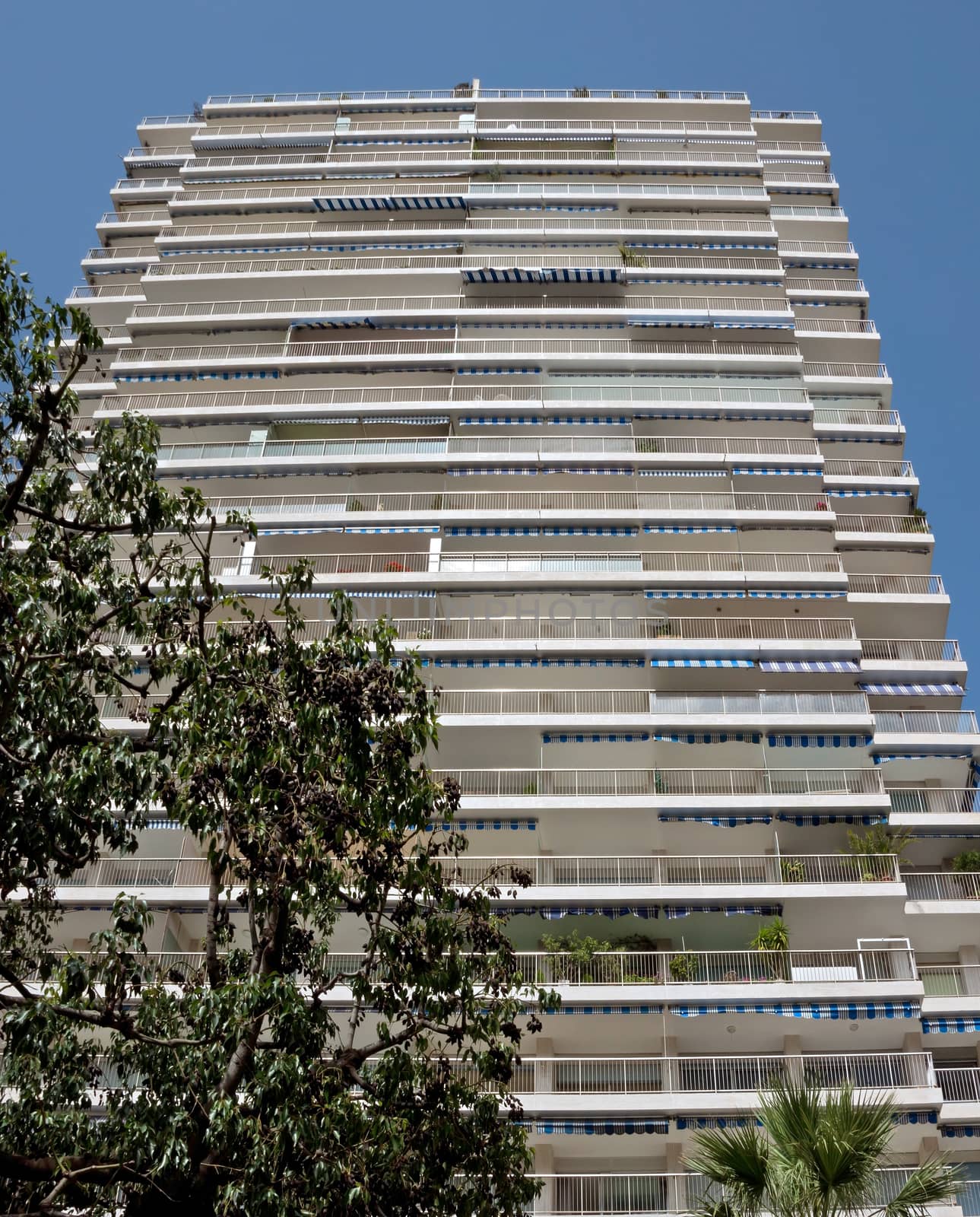 MONTE CARLO, MONACO - MAY 1: Architecture of residential buildings near Grand Casino on May 1, 2013 in Monte Carlo, Monaco. 

Monte Carlo, Monaco - May 1, 2013: Architecture of residential buildings. All residential buildings in Monaco is very expensive and fashionable. 
