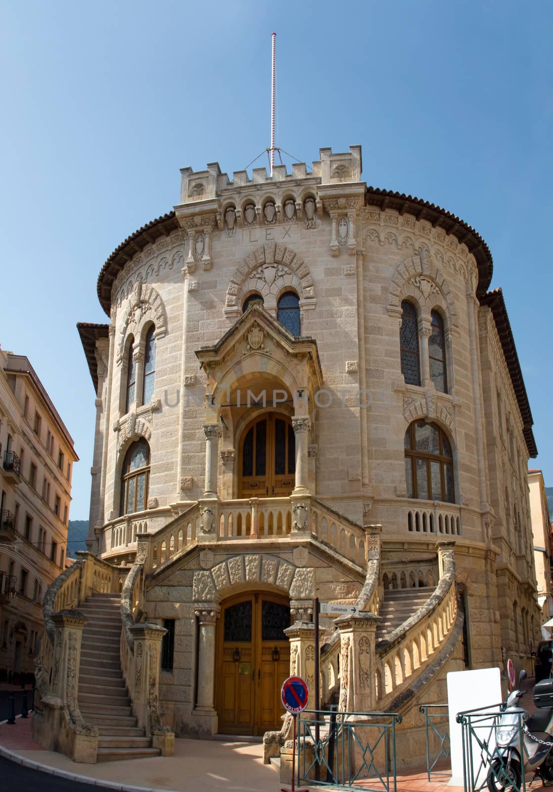 Palace of Justice in Monte Carlo, Monaco