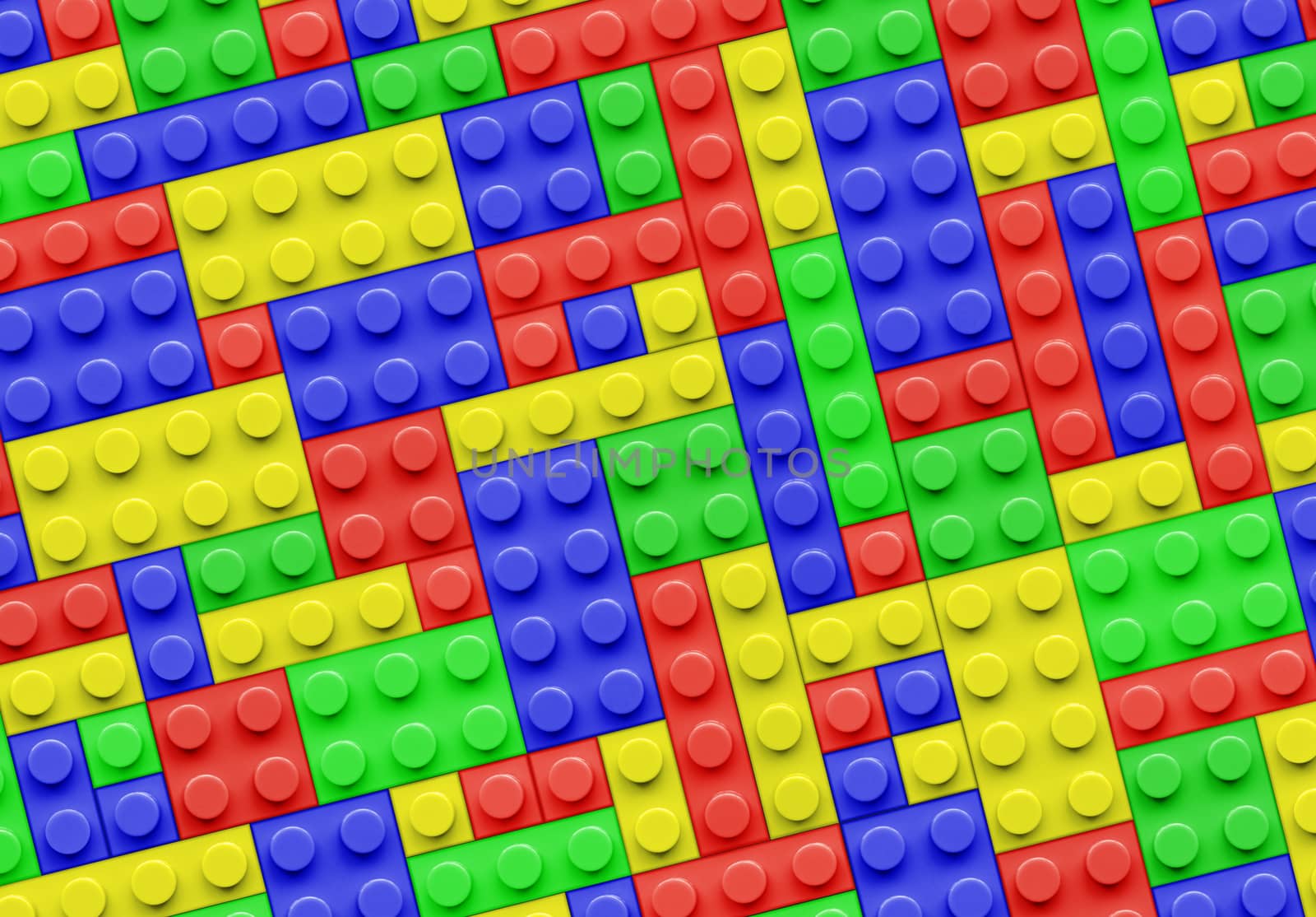 Background of colorful plastic part of constructor.