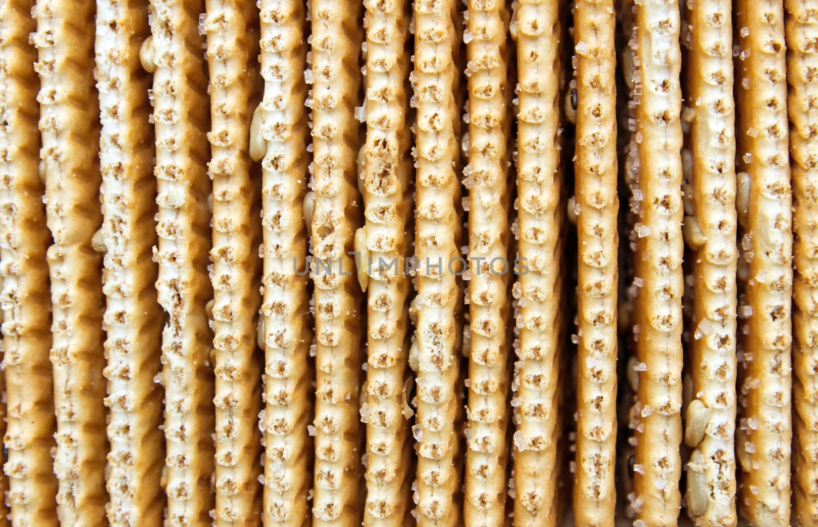 Background of cookies with sunflower seeds and sugar