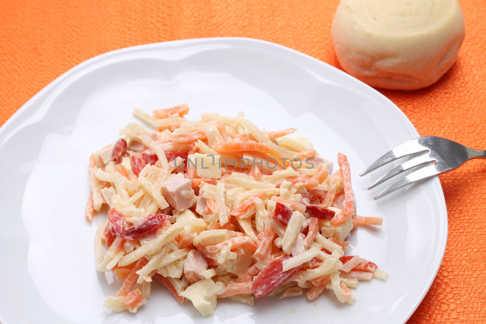 Italian coleslaw-insalata capricciosa