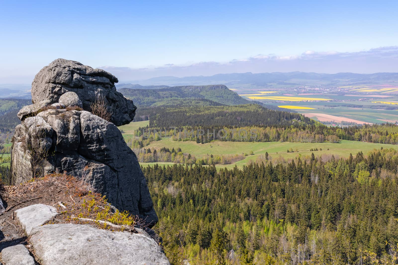 Stolowe Mountains National Park. View from Szczeliniec Wielki ne by mariusz_prusaczyk