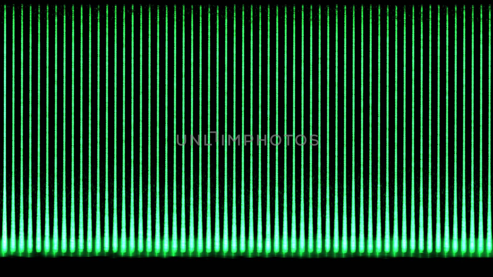 Abstract background, digital data, green matrix by alex_nako