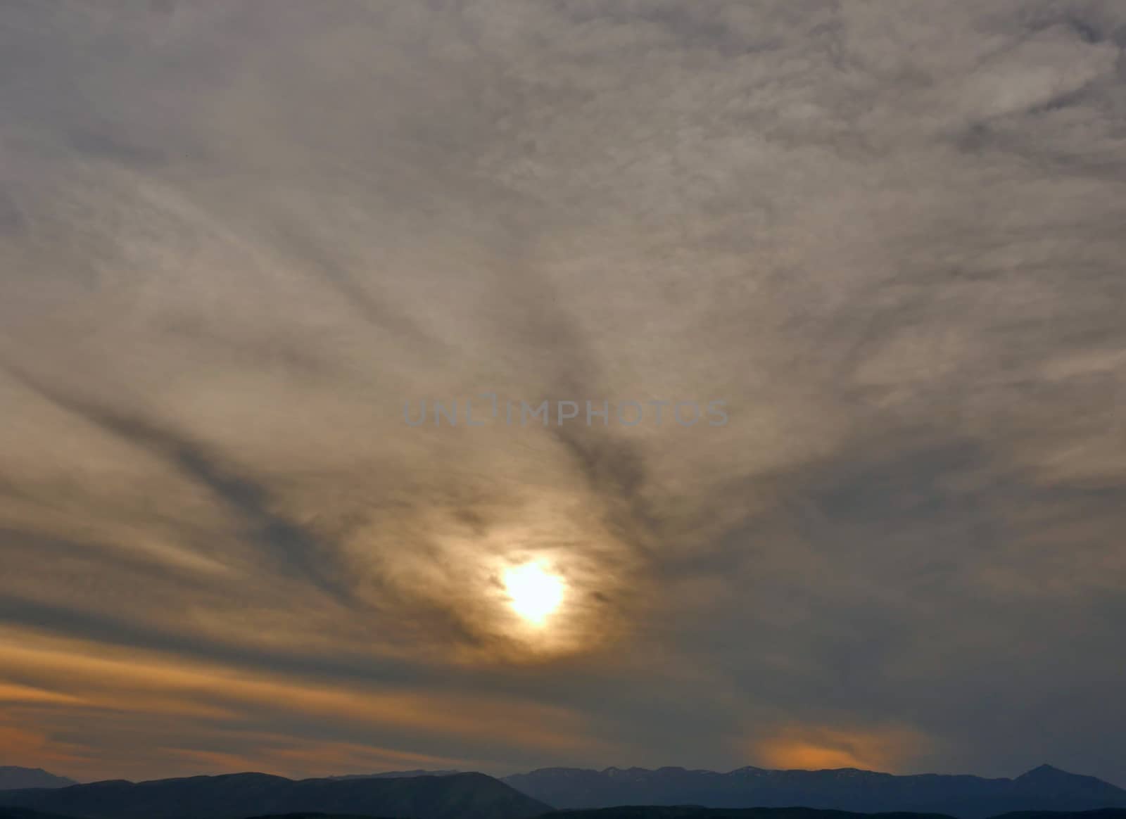 beautiful golden sunset sky landscape by alex_nako