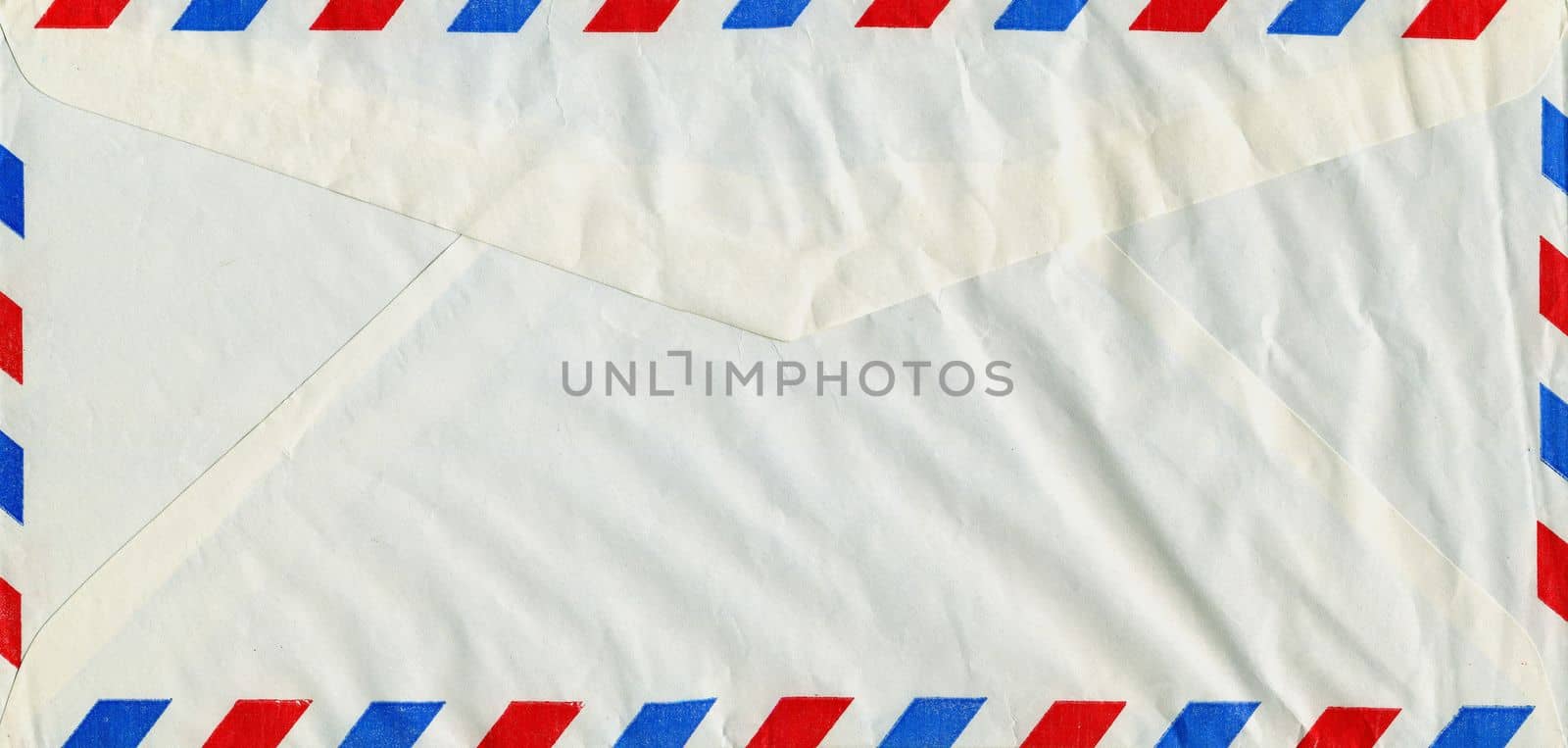 white paper letter envelope for mail postage