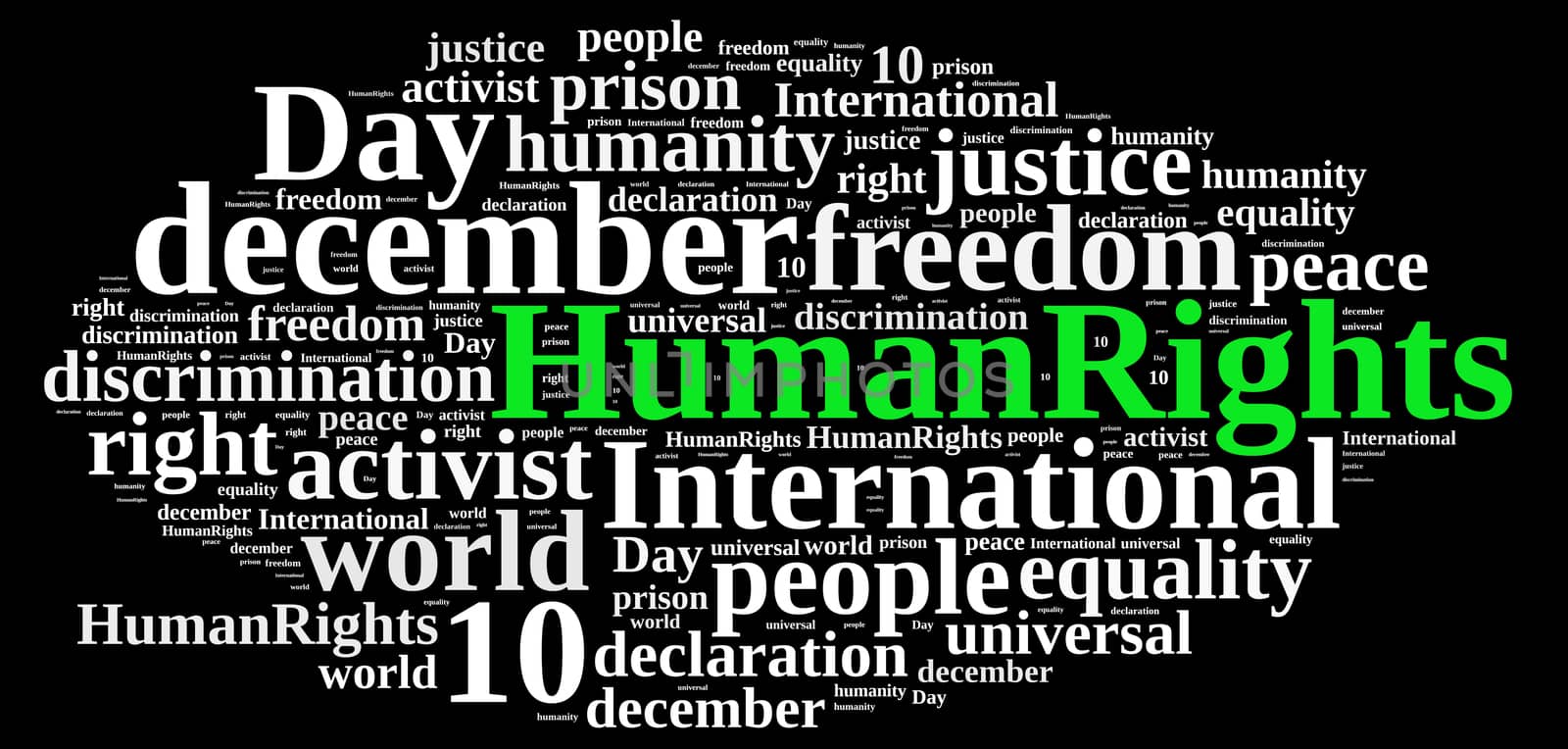 International Human Rights Day. by CreativePhotoSpain