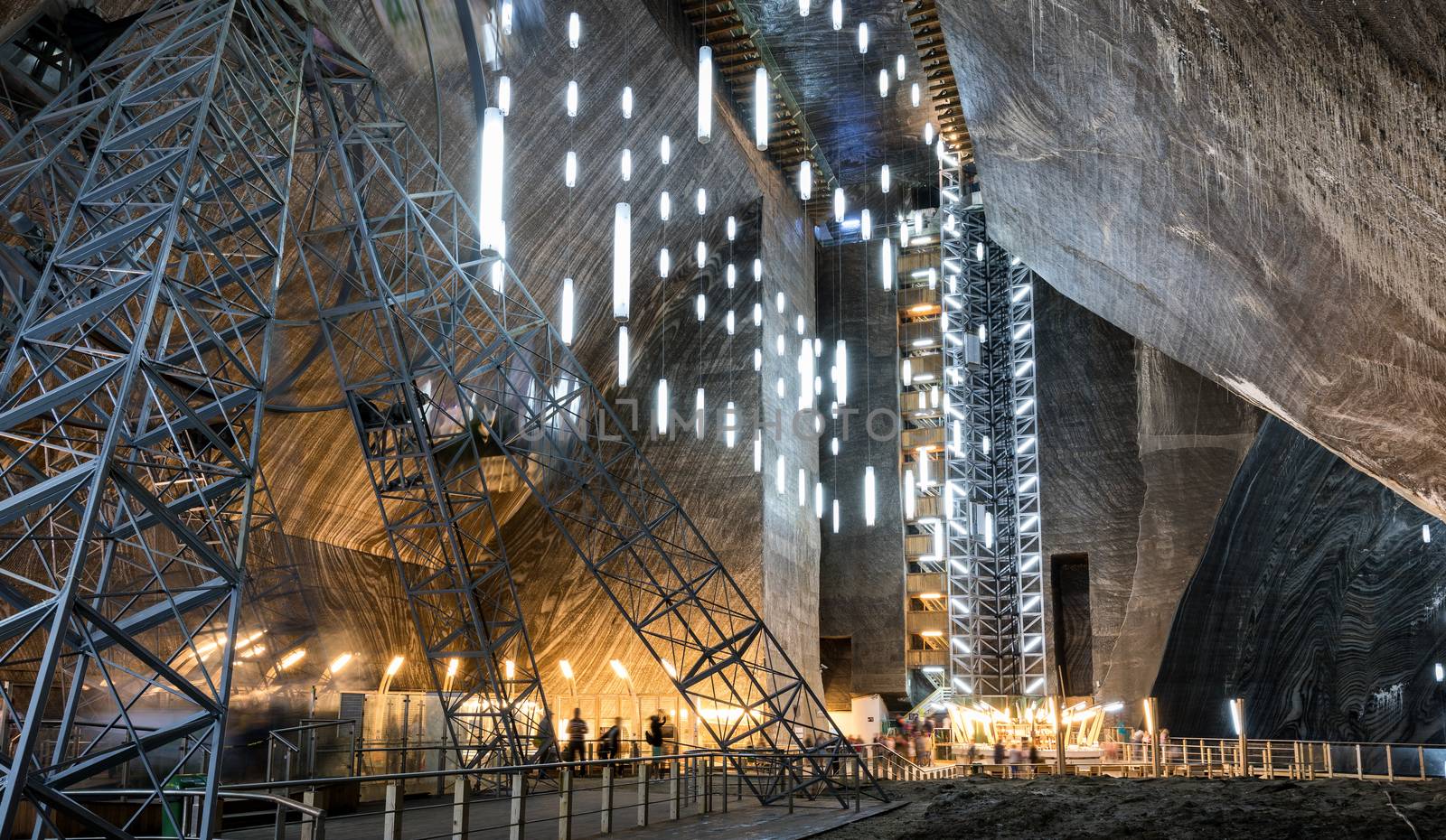 Salt mine Salina Turda, Transylvania, Romania
