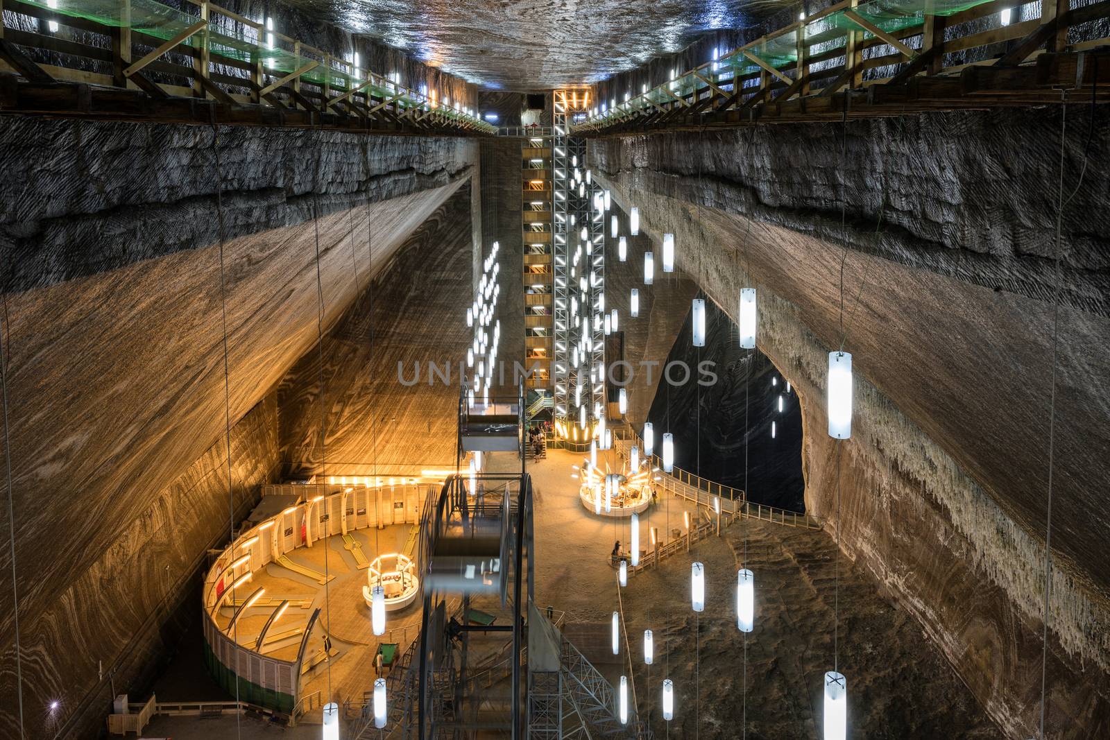 Salt mine Salina Turda, Transylvania, Romania