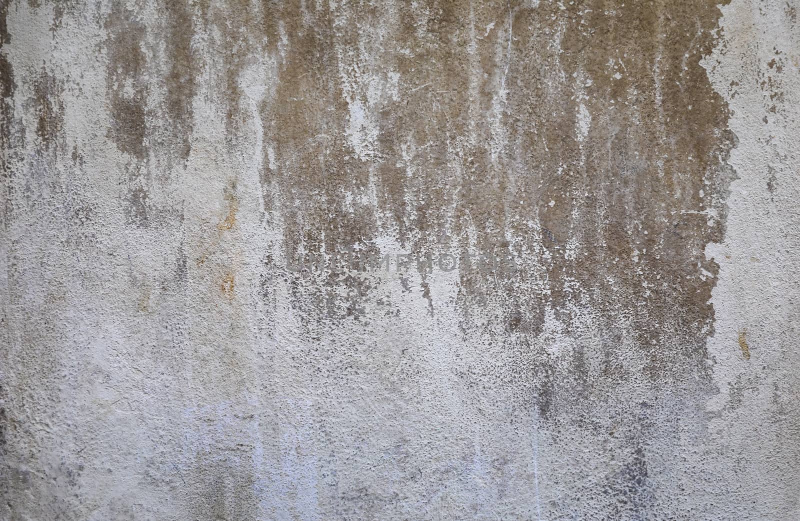 White Washed Old Cemented Wall
