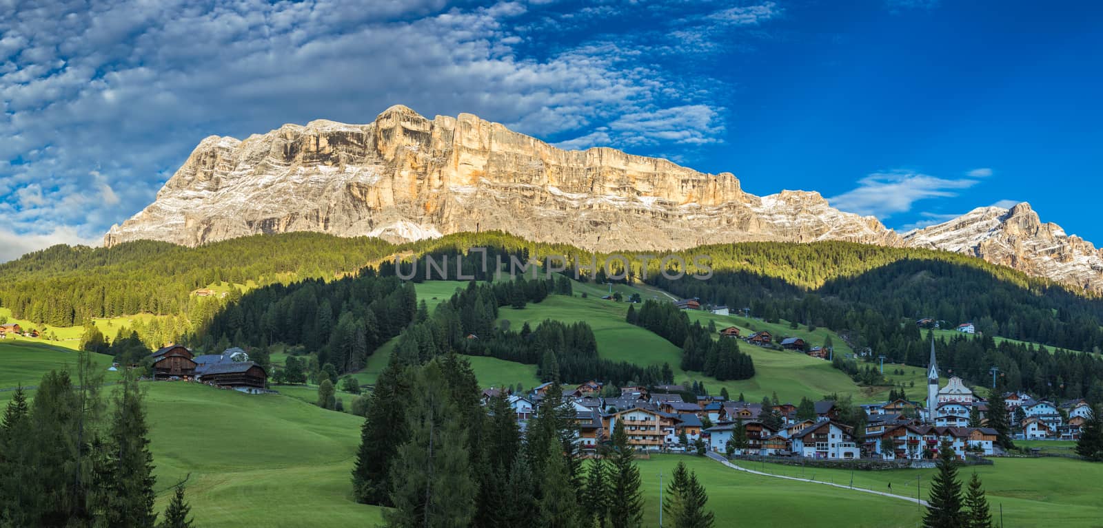 Great view of the National Park Dolomites (Dolomiti), famous loc by DaLiu