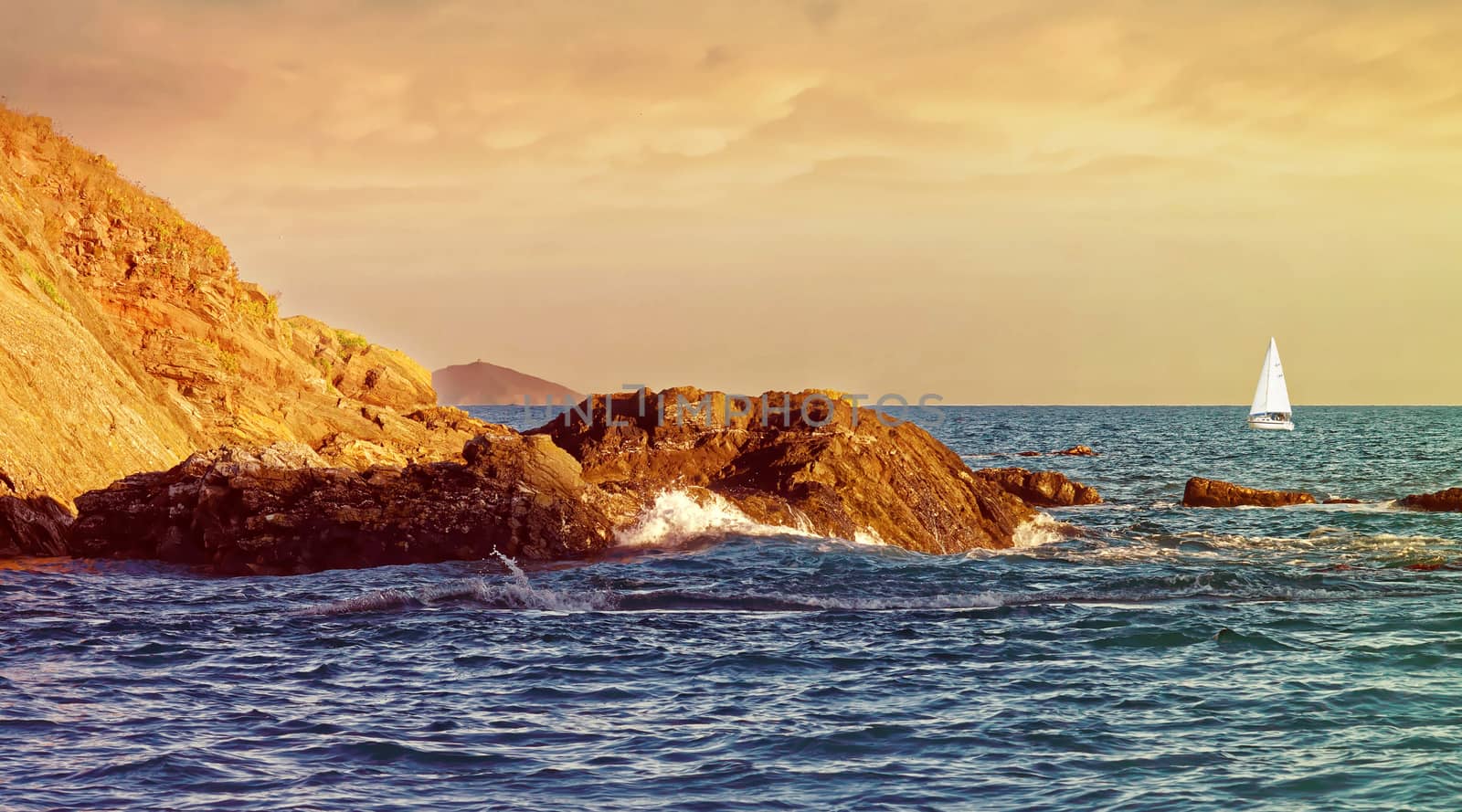 Both Panoramic and some more detailed images of beautiful Coastal scenes.