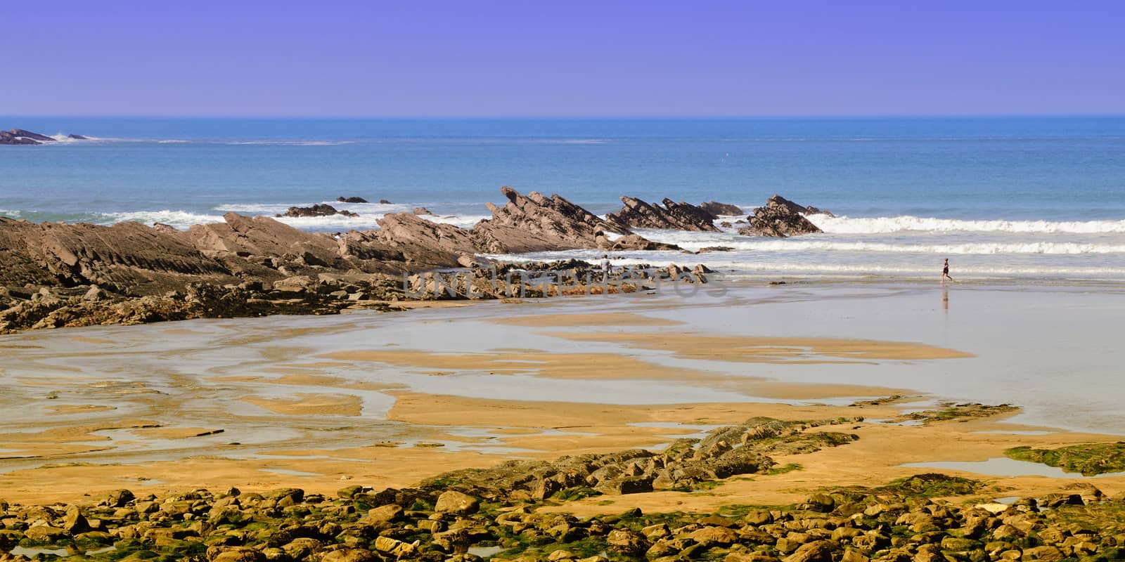 Both Panoramic and some more detailed images of beautiful Coastal scenes.