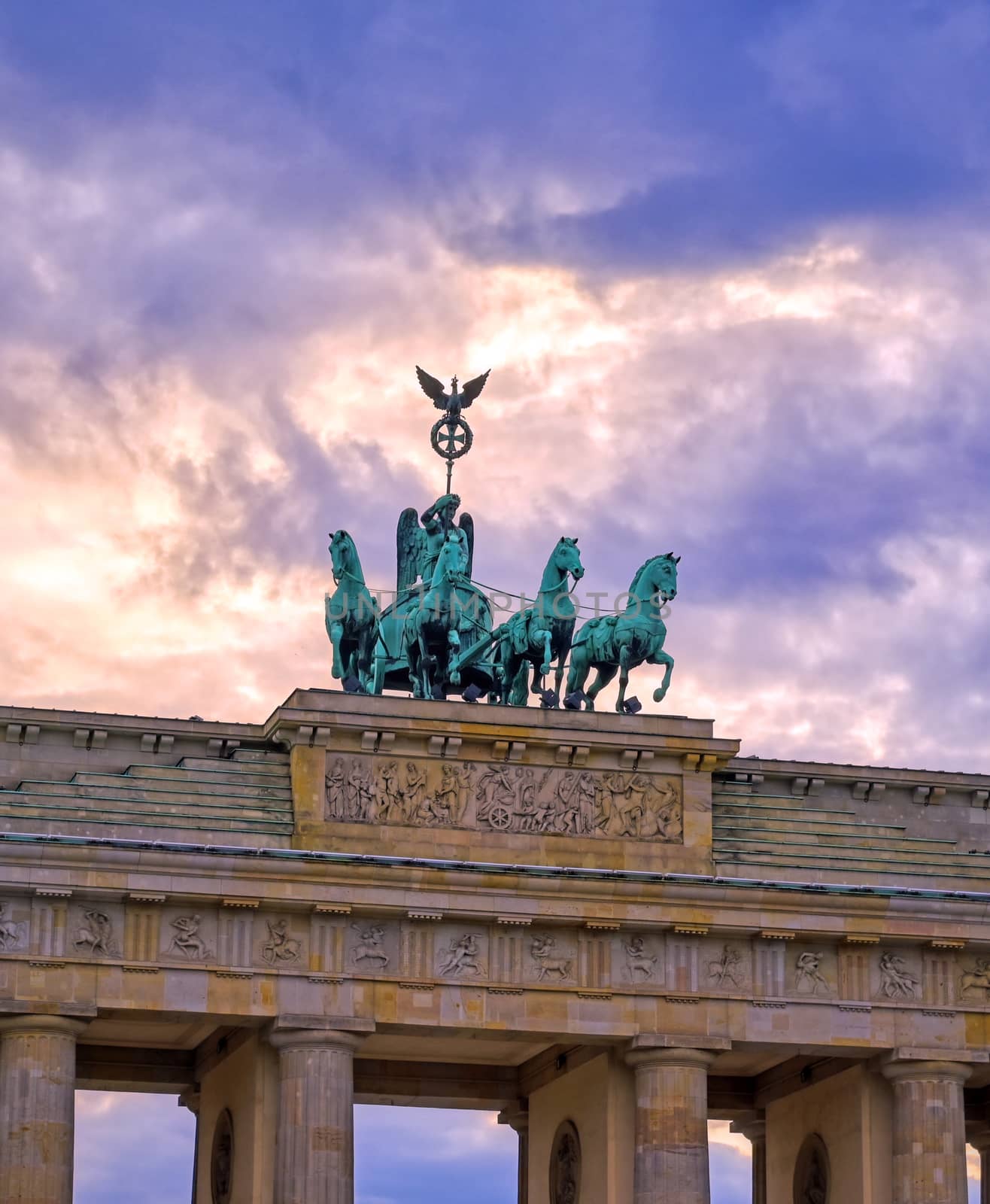 Brandenburg Gate in Berlin, Germany by jbyard22