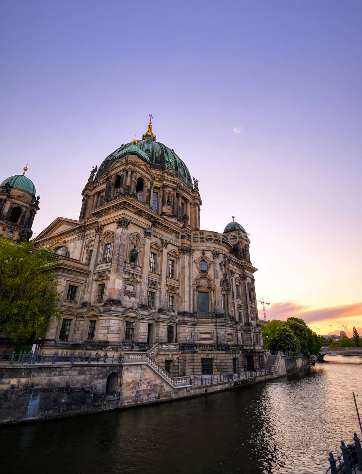 Berlin Cathedral located on Museum Island in the Mitte borough of Berlin, Germany.