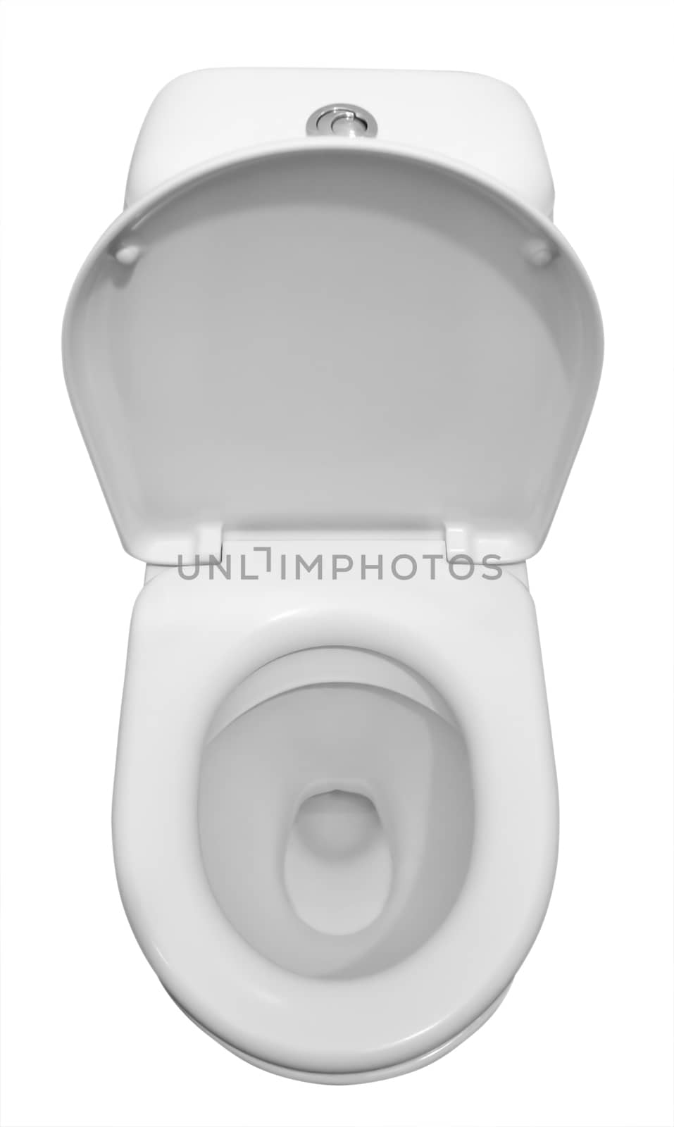 White ceramic toilet isolated on a white background. Clipping path.