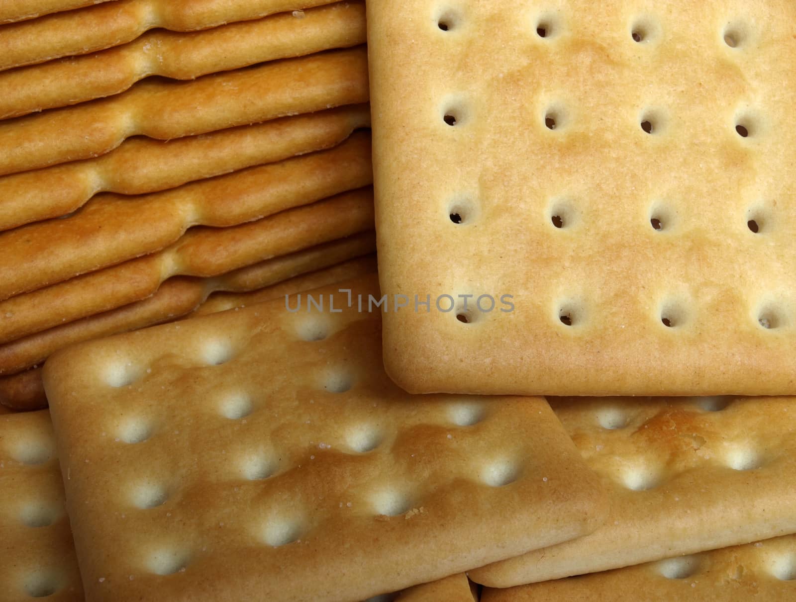 Crackers background.