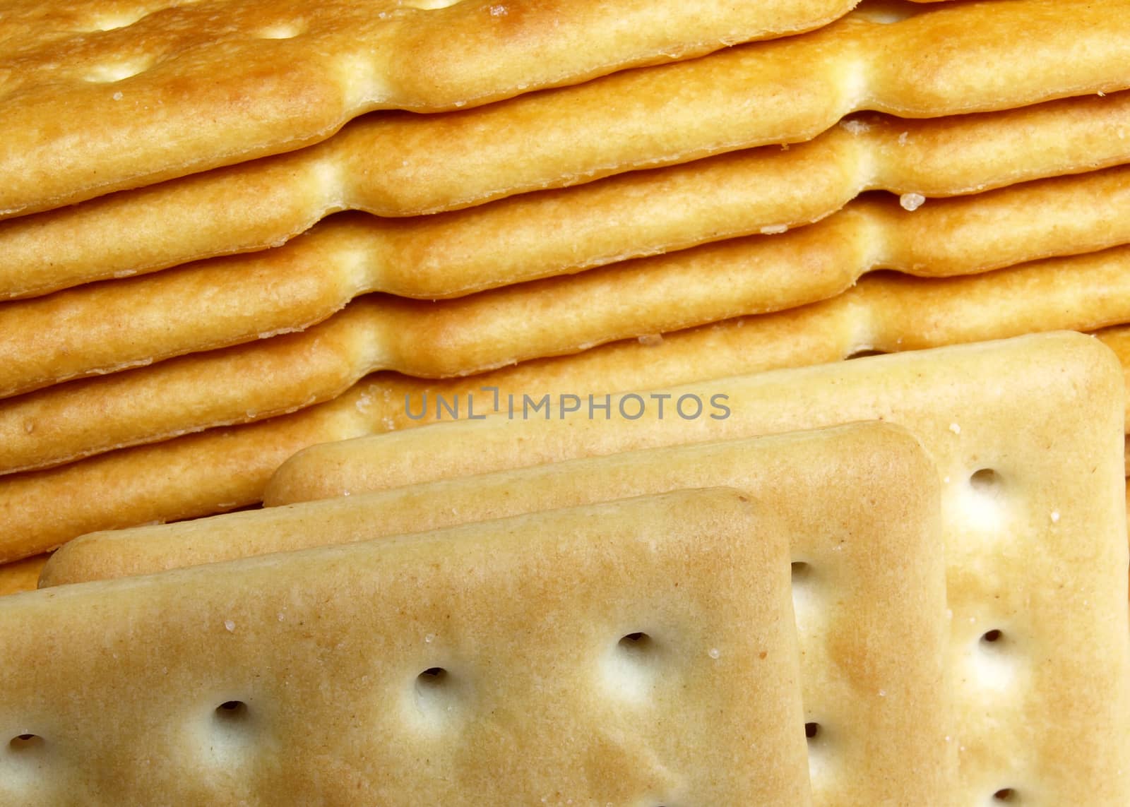 Crackers background.