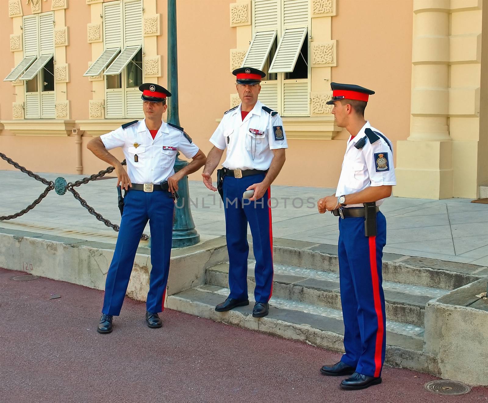Monaco, Monte Carlo: Royal guard