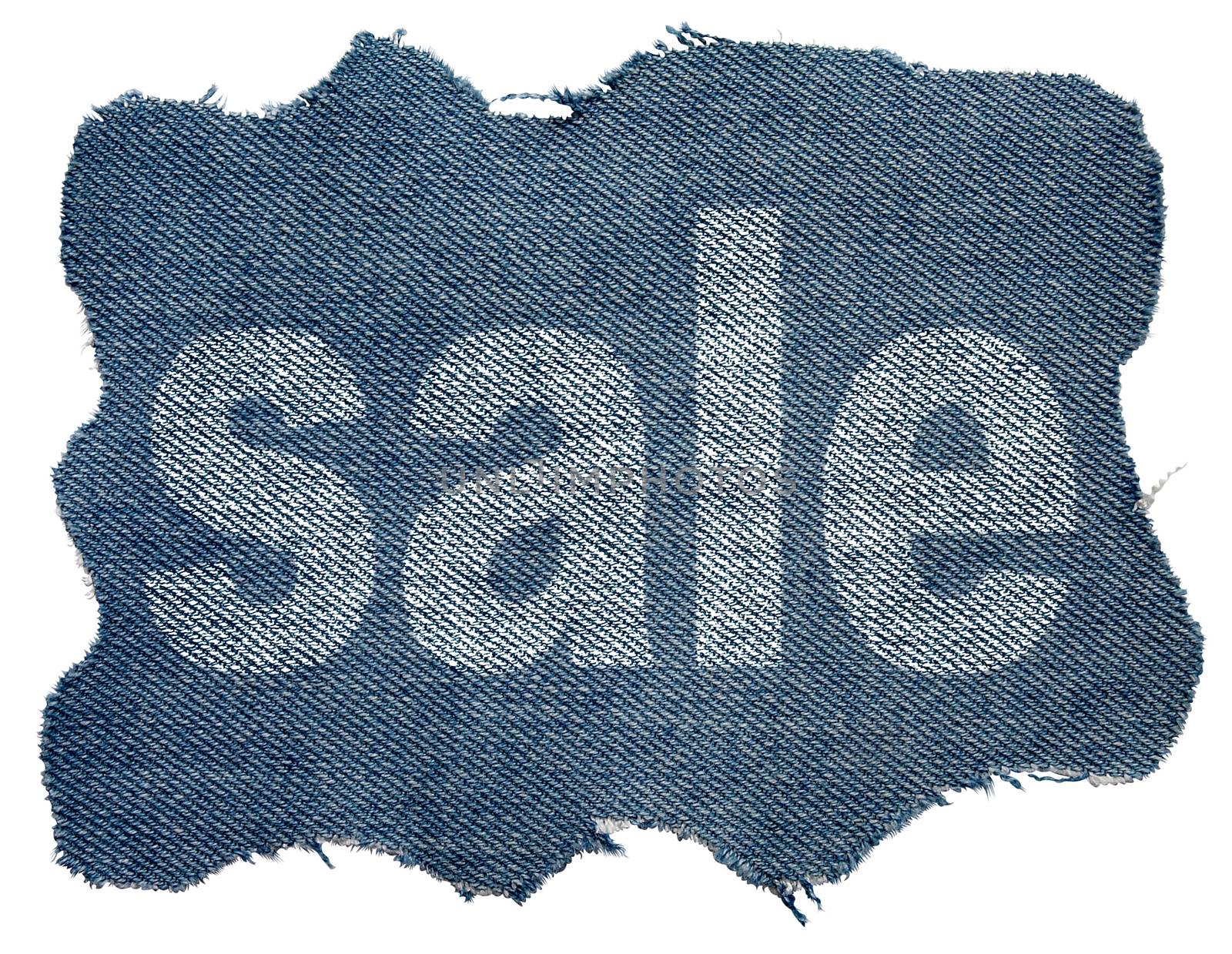 jeans label with word sale by Venakr