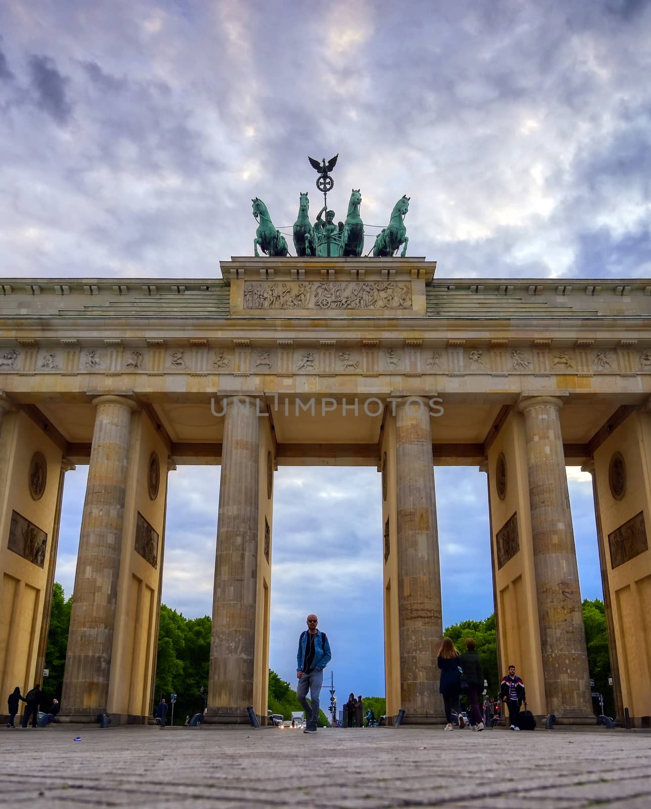 Brandenburg Gate in Berlin, Germany by jbyard22