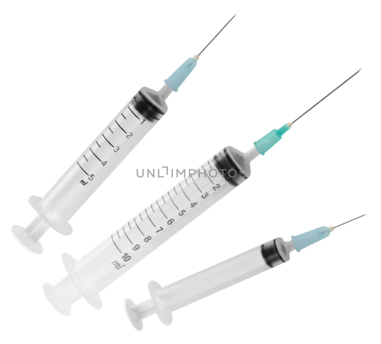 Three empty syringes by Venakr