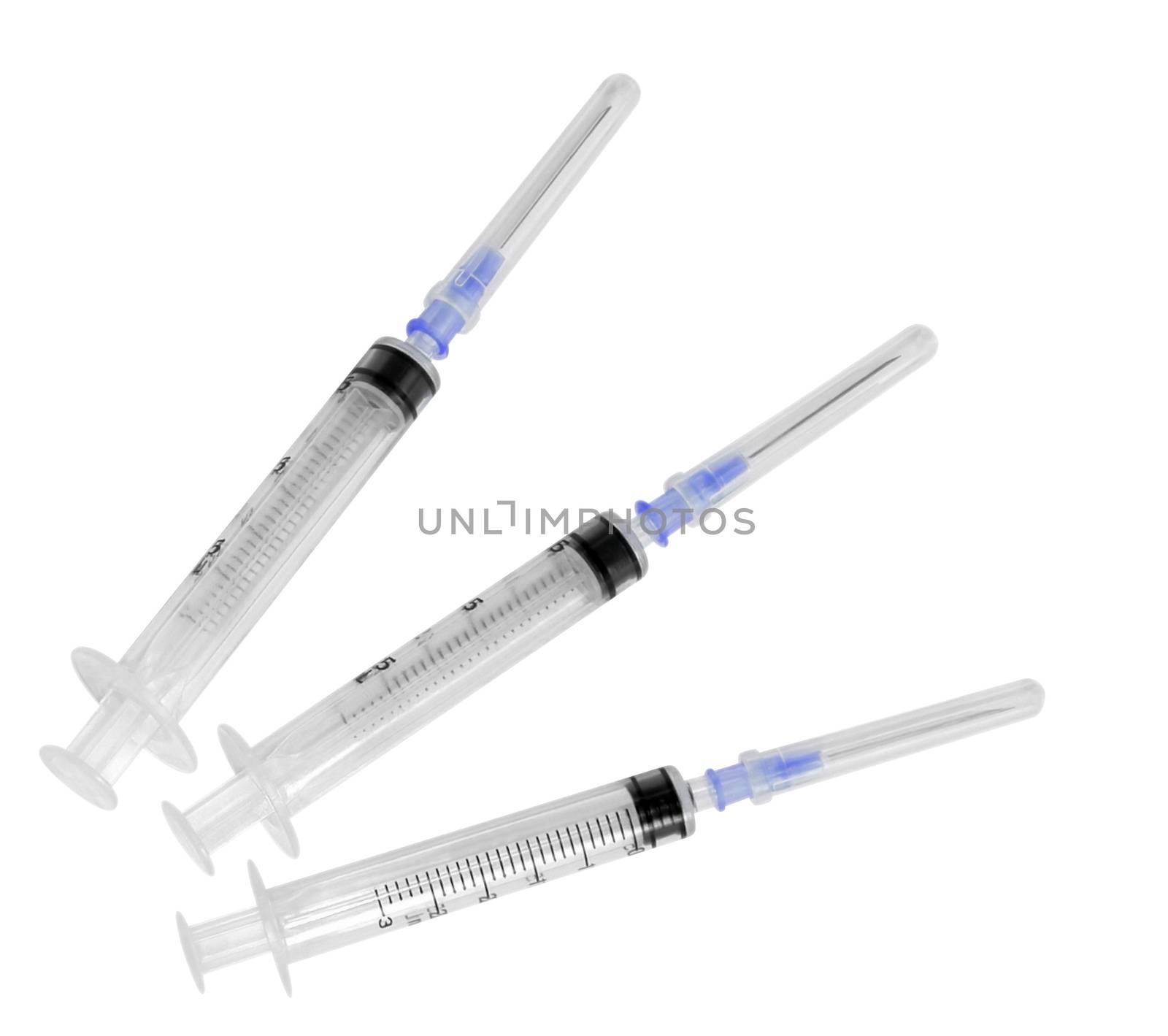 Three empty syringes by Venakr