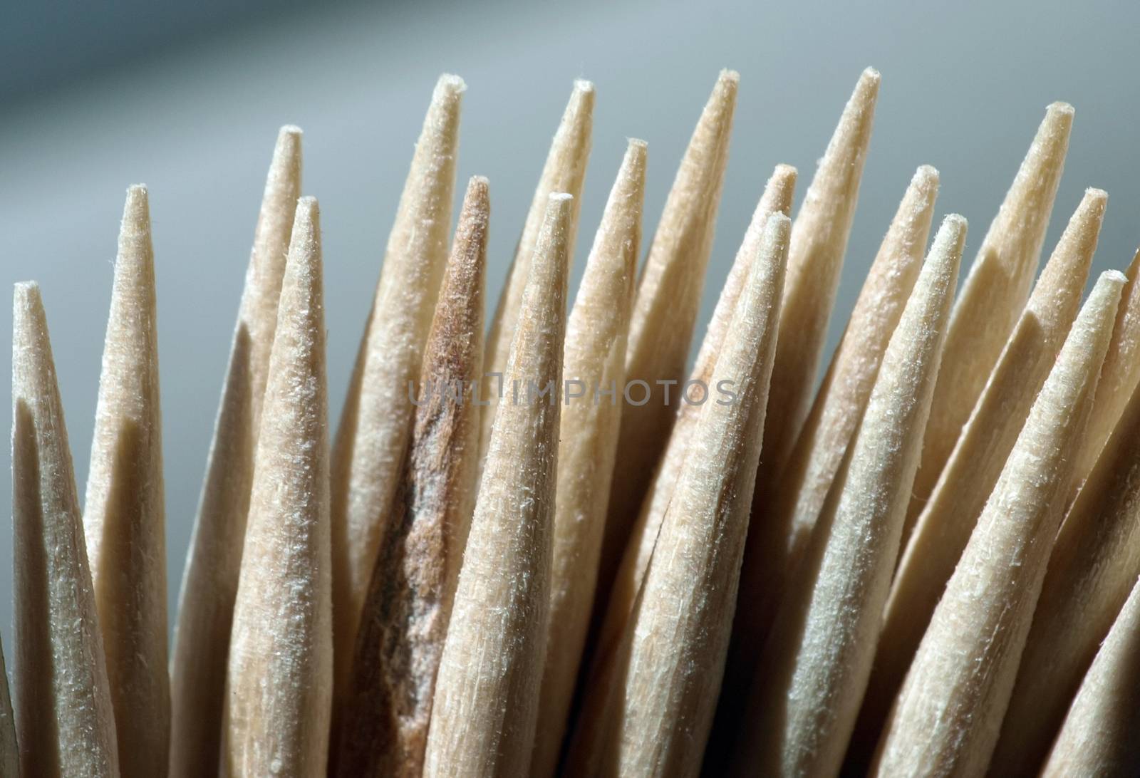 Wooden toothpicks background