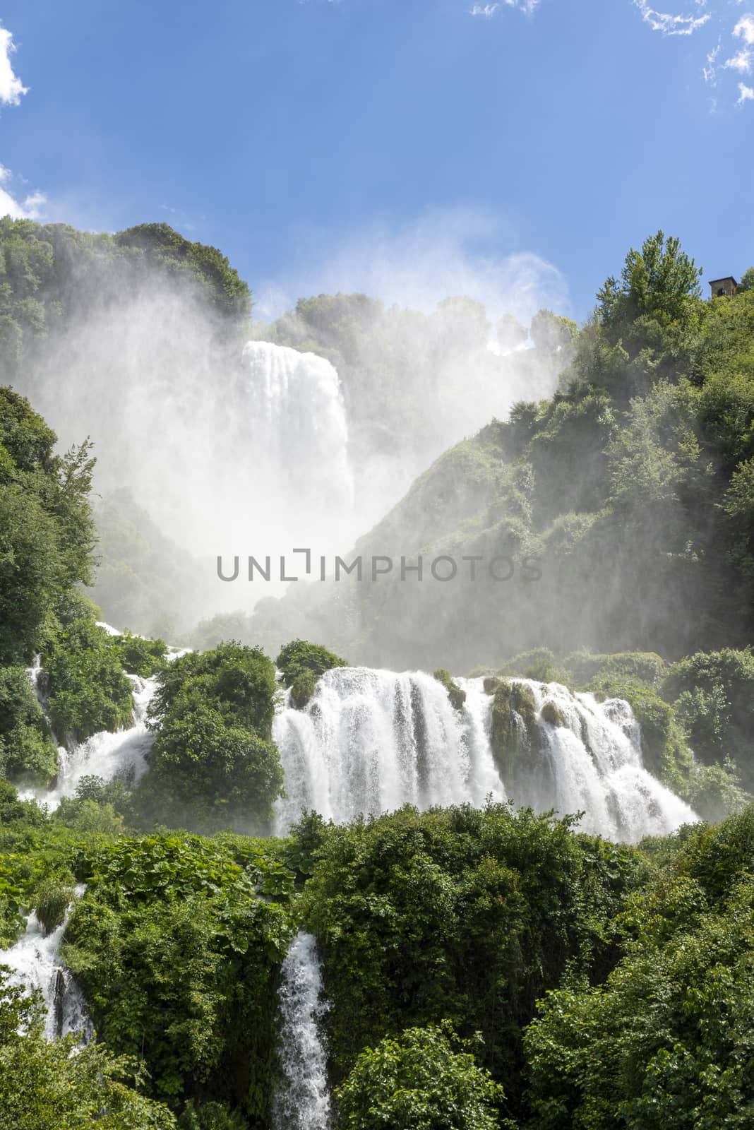 marmore waterfall the highest in europe full of its beauty