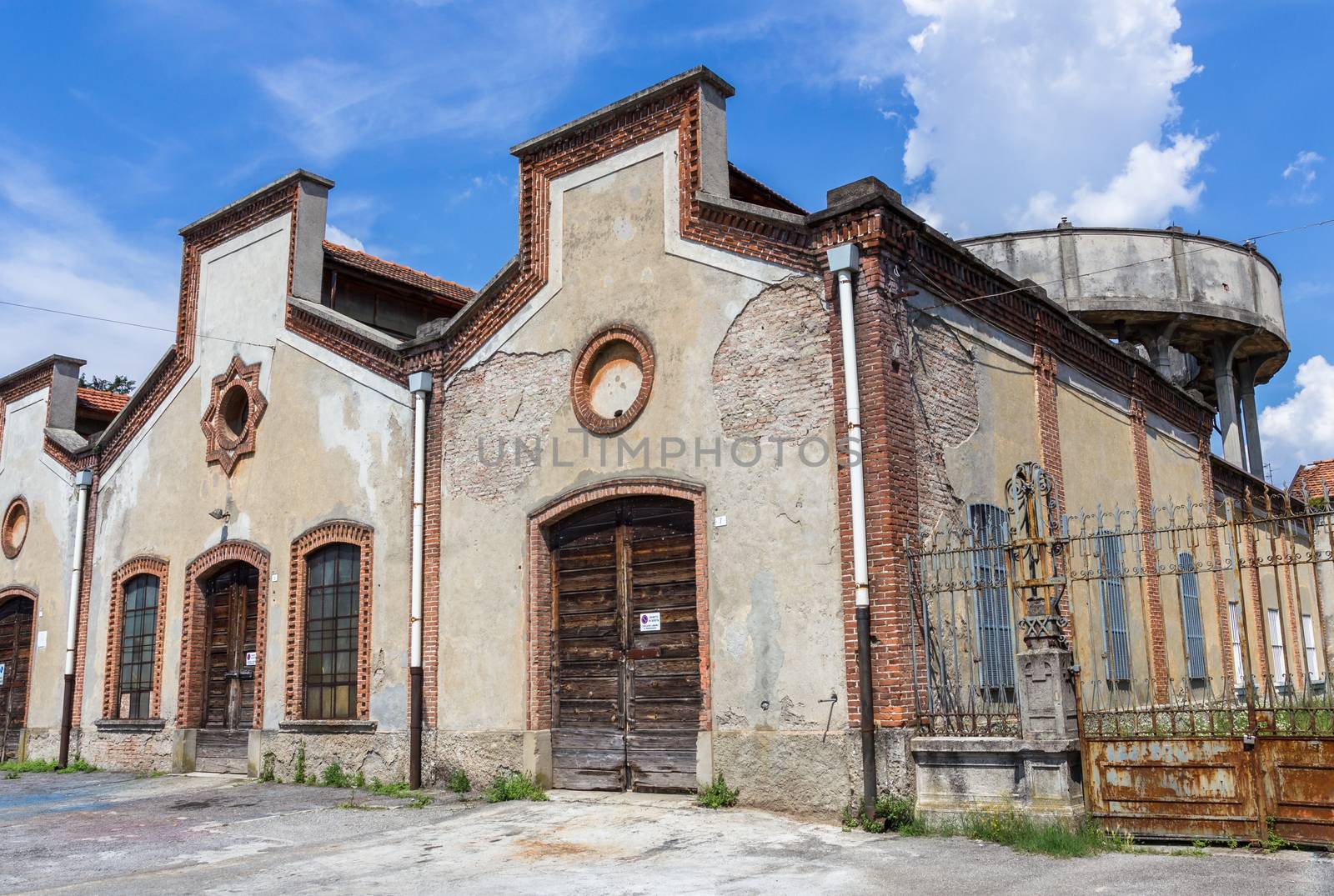 Typical buildings of Crespi d'Adda by germanopoli
