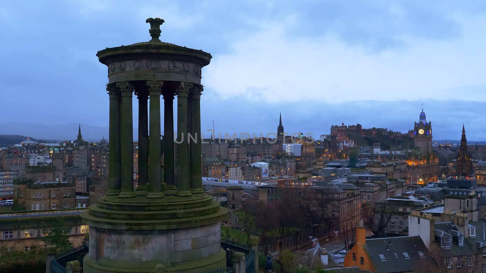 Cityscapes of Edinburgh Scotland - travel photography