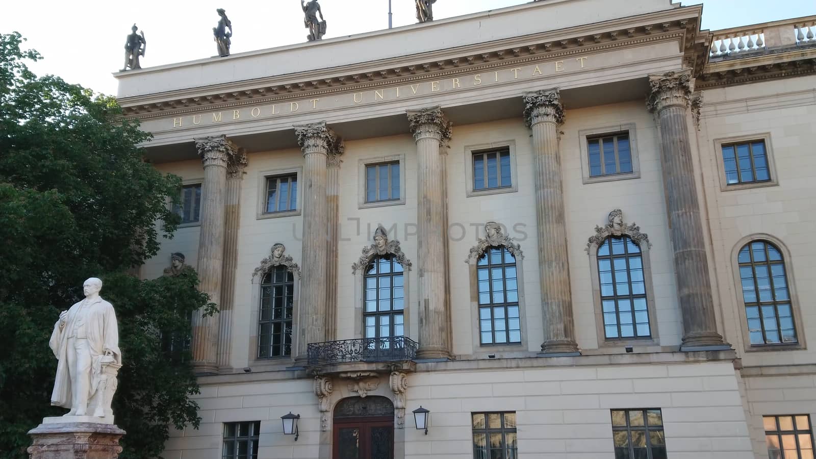 Famous Humboldt University in Berlin