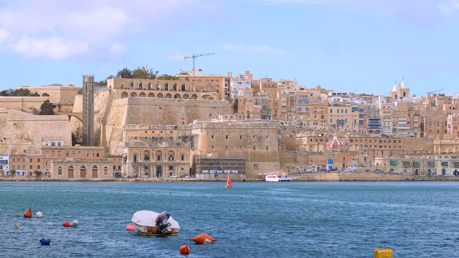 Amazing skyline of Valletta in Malta by Lattwein