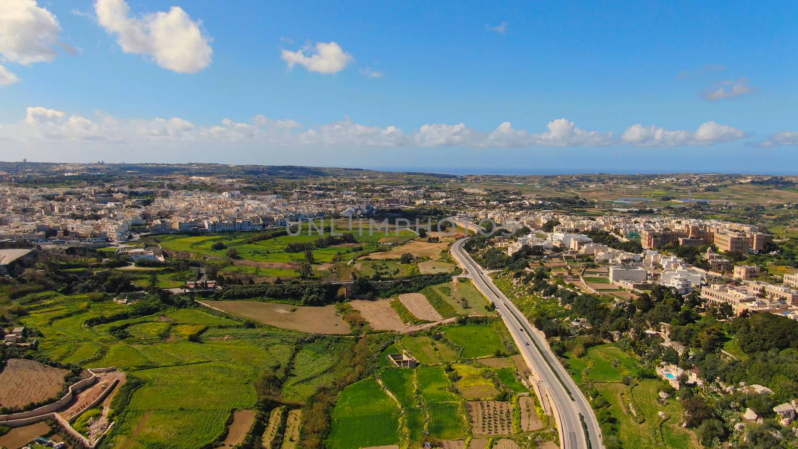 The wonderful Island of Malta from above by Lattwein