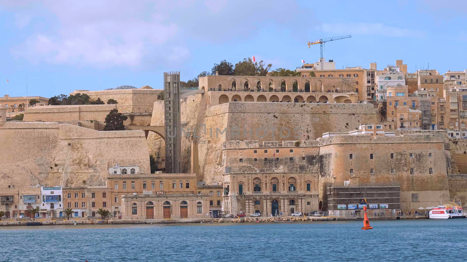 Amazing skyline of Valletta in Malta by Lattwein